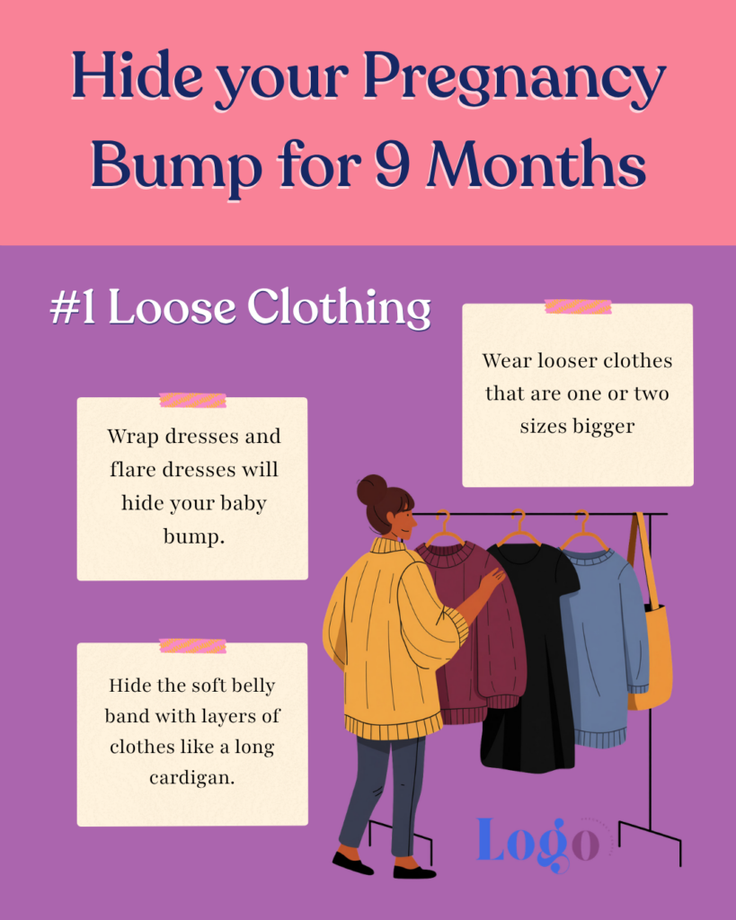 9 months how to dress to hide your pregnancy bump