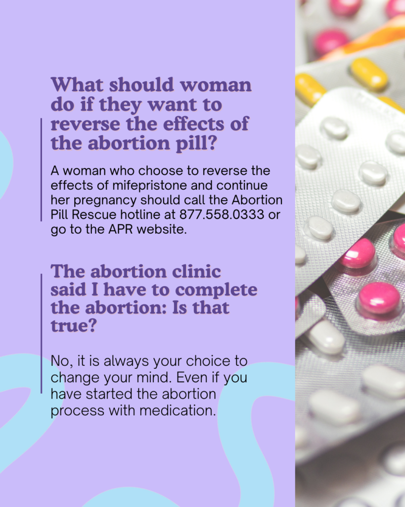 Abortion Pill Reversal FAQ
