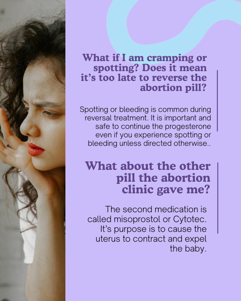 Abortion Pill Reversal FAQ