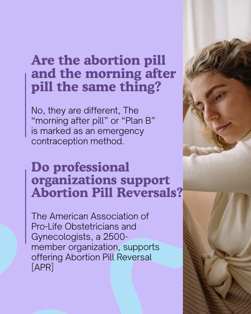 Abortion Pill Reversal FAQ