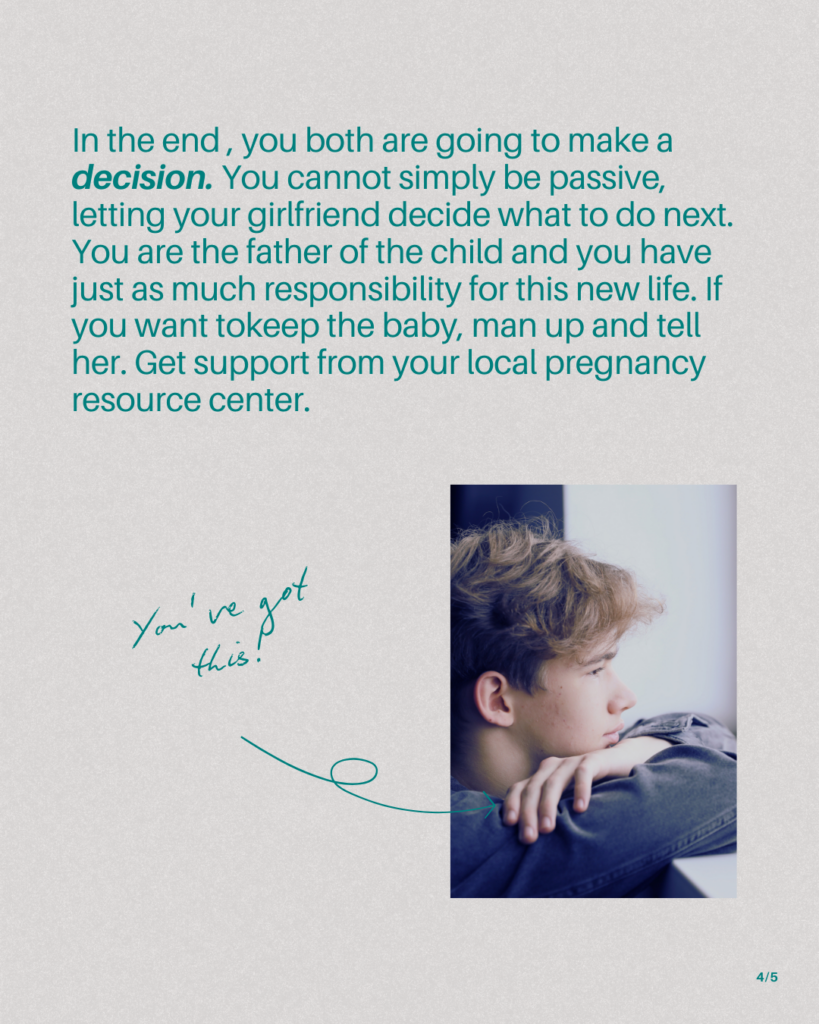 What to do if your girlfriend is pregnant: